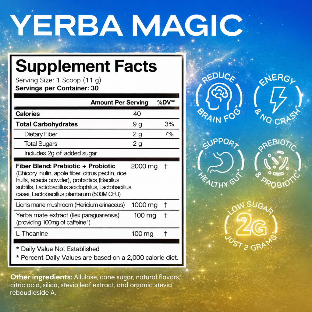 Yerba Magic® Super Tea | Weight & Curves Support