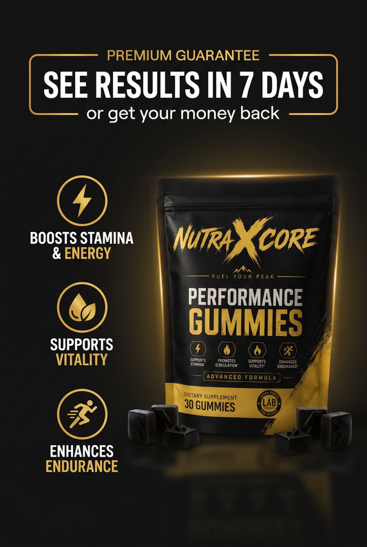 NutraXcore Performance Gummies 6 in 1