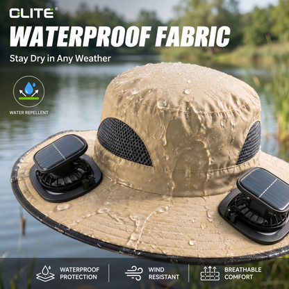Verdora SolarCool™ Outdoor Cooling Fan Hat